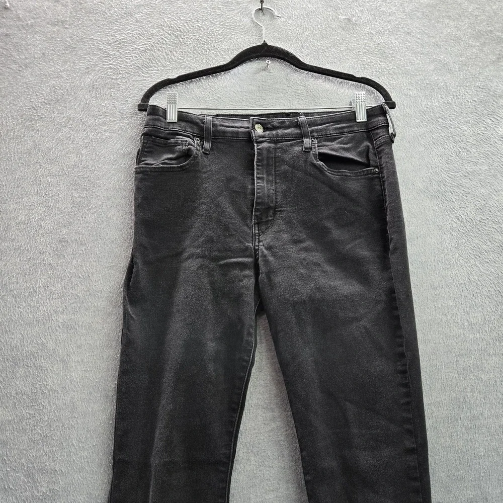 Levi's 725 Women Jeans 32X32 Black‎ Denim High Rise Bootcut 30